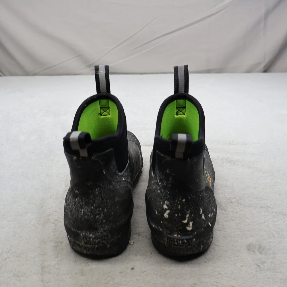 Muck Unisex M7 W8 Work Boots Black Chore Steel Toe Waterproof Slip Resistant